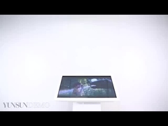 22 Inç Büyük Dokunmatik Ekran Kiosk Tüm Bir İçinde Kızılötesi Dijital İşaret Kapasitif 60hz