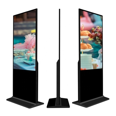 Dikey TV Dokunmatik Ekran Kiosk 4k Kapalı Reklam Oyuncu Ekranı HD LCD Tabela