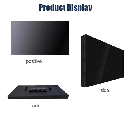 Çoklu Ekran Reklam Lcd Video Duvar 55 inç 4x4 Ultra Dar Çerçeve Montajlı Monitör