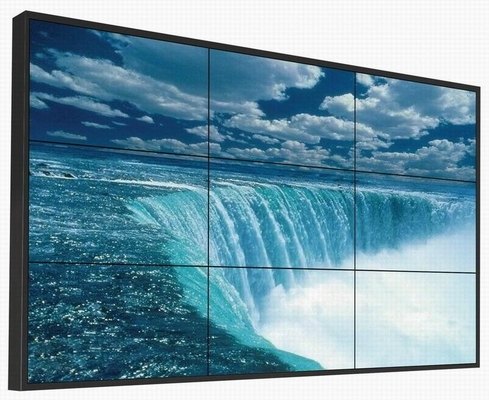 Ultra Dar Çerçeve Reklam Ekranı 4K Lcd Video Duvar ekranı Ekranı